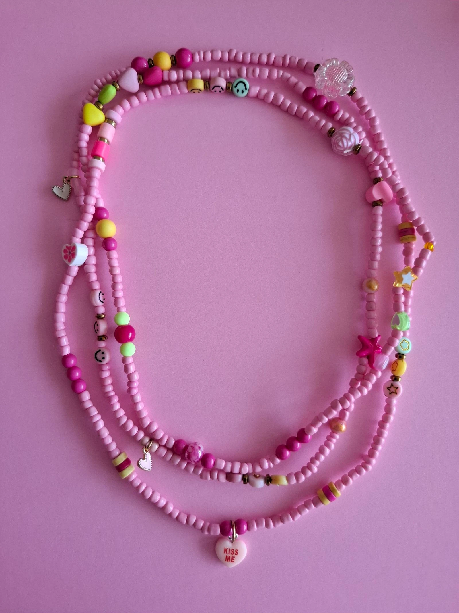 Wikkelarmband roze – photo 3